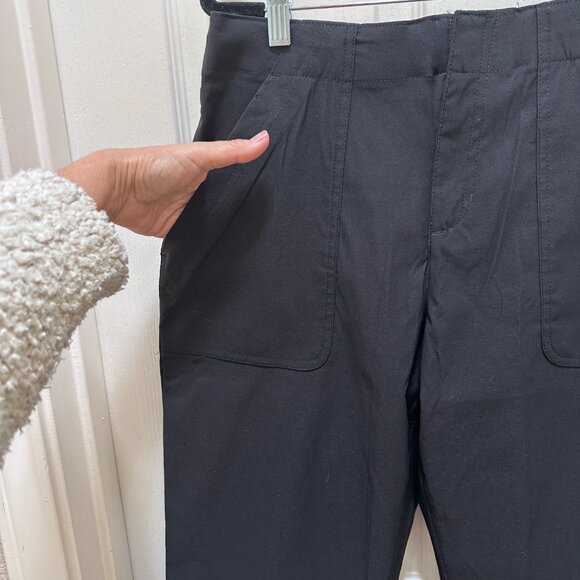 Eddie Bauer Women's Horizon Straight Ankle Pant Size 8 Black Outdoor Casual NEW - Picture 5 of 15